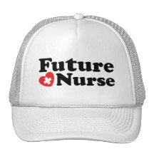 Future infirmière casquettes de camionneur