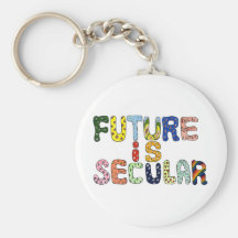 FUTURE IS SECULAR KEYCHAINS