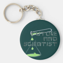 Future Mad Scientist Key Chains