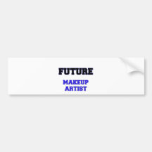 Future Makeup Artist Bumper Sticker