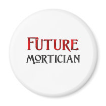 Future Mortician Refrigerator Magnets