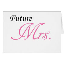 Future Mrs. Cards