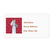 Future Mrs Personalised Shipping Labels