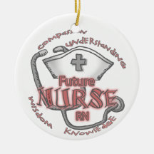 Future Nurse Axiom Christmas Ornament