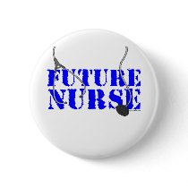 Future Nurse Pinback Buttons