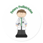 Future Pediatrician Little Boy Sticker