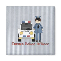Future Police Officer - Female Magnet