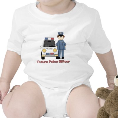 Future Police Officer Male T Shirt by naturetees