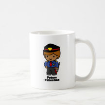 Future Policeman - Boy Coffee Mugs