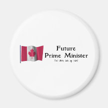 Future Prime Minister Refrigerator Magnets