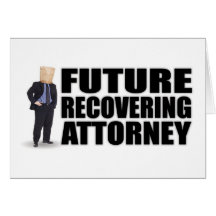 "Future Recovering Attorney" Notecards