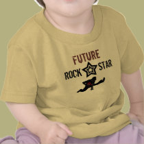 Future Rock Star for Baby t-shirts