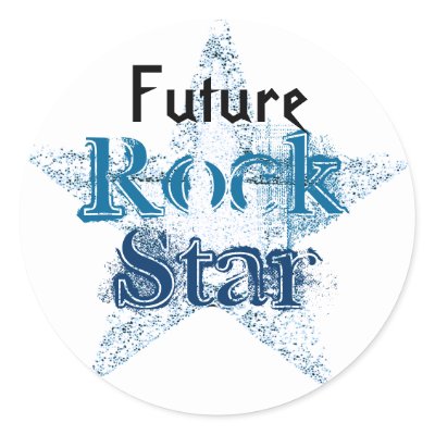 Future Rock Star stickers by LadyDenise