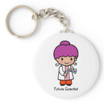 Future Scientist - Girl Key Chains