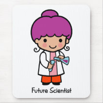 Future Scientist - Girl Mouse Mat