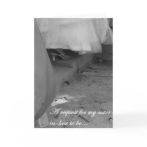 Future Sister-in-Law Matron of Honour Request