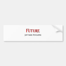 Future Software Developer Bumper Sticker