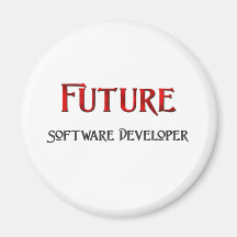 Future Software Developer Fridge Magnets