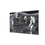 Future space exploration missions 4 canvas print