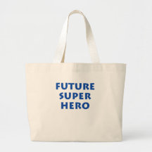 Future Super hero Canvas Bag