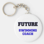 Future Swimming Coach Key Chain