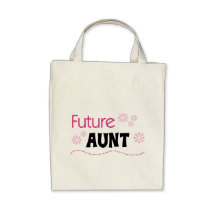Future tante Tshirts et cadeaux Sacs De Toile