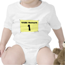 Future Triathlete infant T Shirts