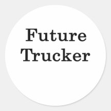 Future Trucker Sticker