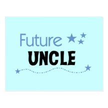 Future Uncle T-shirts and Gifts Postcards