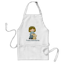 Future Veterianarian = Dark Hair Apron