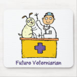 Future Veterinarian - Boy Mouse Mats
