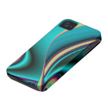 futuriste, abstraitement regenbogen coque Case-Mate iPhone 4