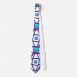 Futuristic High Tech Pattern Neck Ties