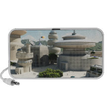 Futuristic Sci-Fi townscape Speaker