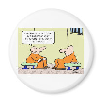fuzz busters prisoner cell refrigerator magnet