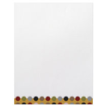 Fuzzy Dots 01 Modern Follow Page Letterhead