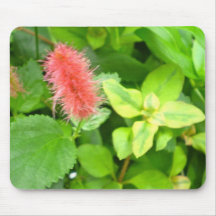 Fuzzy Flower Mousepad