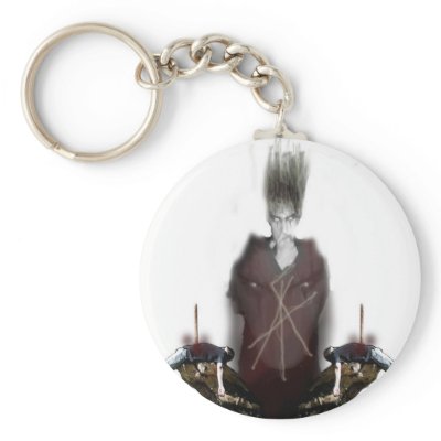 Fuzzy Head keychain by iOBSE55iON