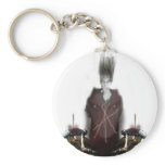 Fuzzy Head keychain