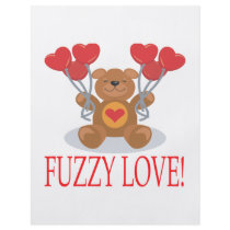 Fuzzy Love Flyer Design