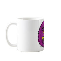 Fuzzy Monster Art Coffee Mug