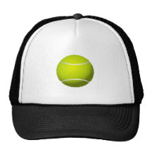 Fuzzy Tennis Ball Trucker Hat
