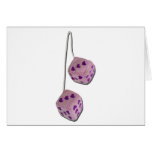 FuzzyPinkHeartDice073011 Card
