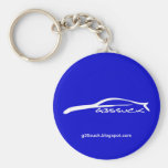 G35 Suck - Blue / White Keychains