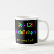 G6-C8 Handbell Ringers Coffee Mugs