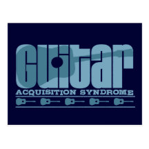 G.A.S. Acoustic Blue Post Cards