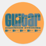 G.A.S. Bleu acoustique Autocollants