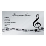 G-Clef & Music Notes Business Cards business cards
