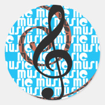 G_clef Stickers
