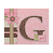 G Girl Advice Card Full Color Flyer